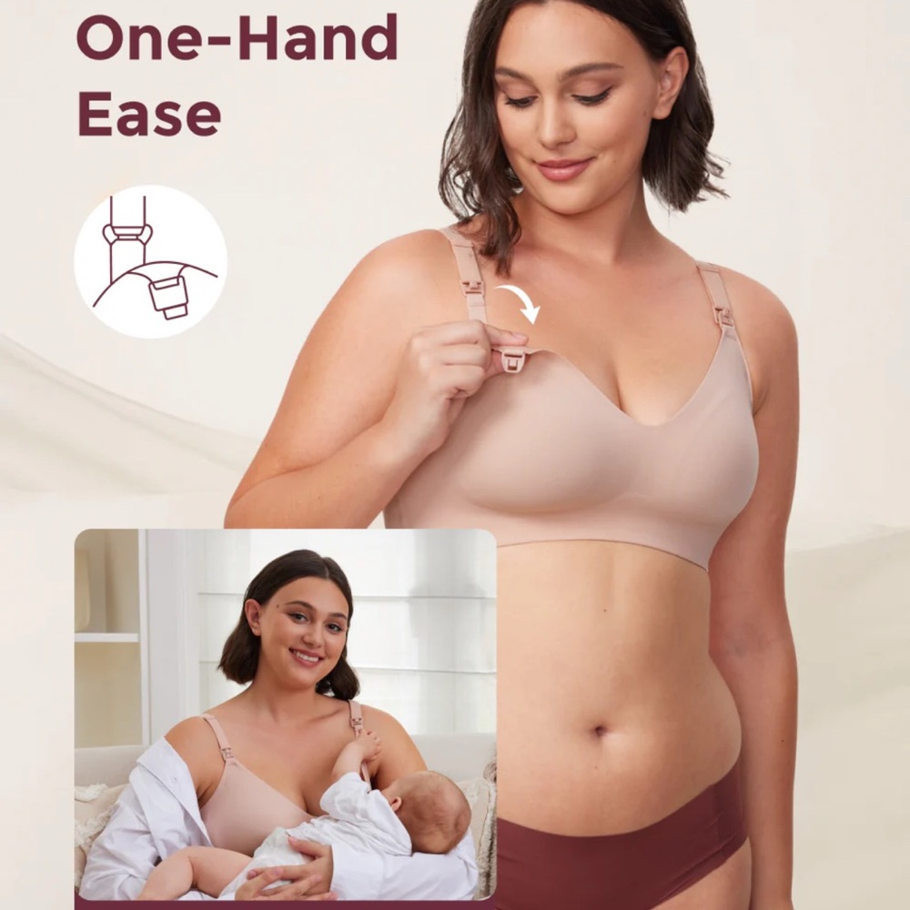 SMOOTH - Ultra Soft & Omni Maternity Momcozy Nursing Bra